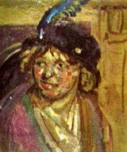 den bla hatten, Walter Richard Sickert